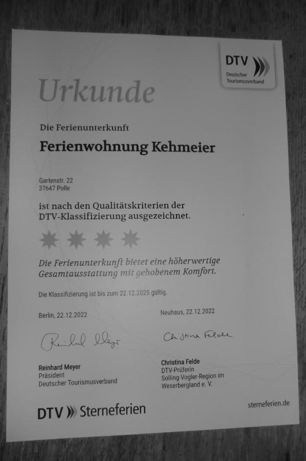 Ferienwohnung Kehmeier Polle Exterior photo
